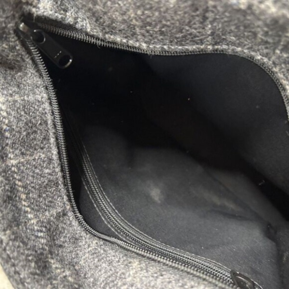 Gray Plaid Tote Bag - Picture 5 of 5